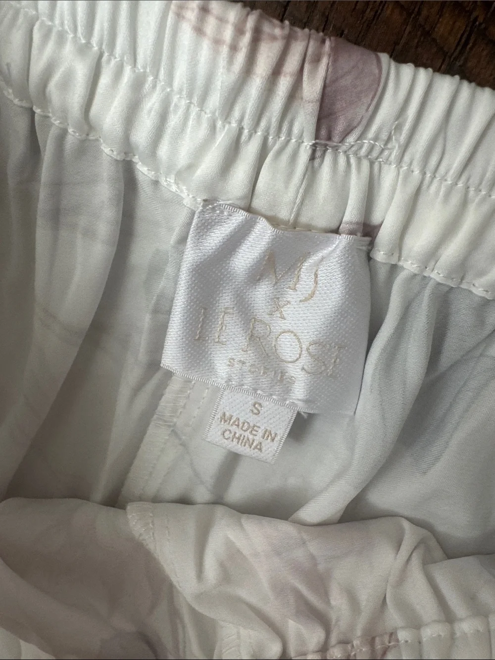 MJ x Le Rose Stories Bridal Pajama Set Floral
